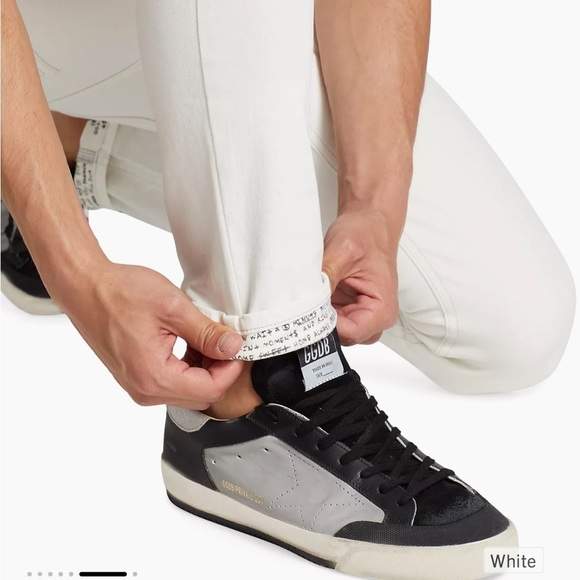 KSUBI Chitch Whitenoise Jean Button Fly T box White Mens Stretch Sz 32 NEW - Picture 4 of 16